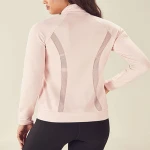 oem gym wear jersey fabric women running sports jackets