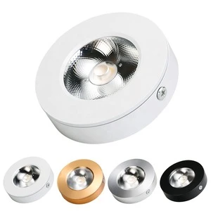 OEM high quality 220v 3w 5w driverless led cob surface mounted downlight