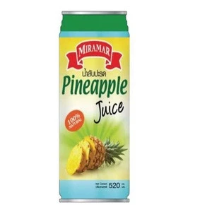 OEM Natural Pineapple fruit Juice Beverage in tin or alu can Thailand