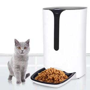 OEM wholesale 6L With camera voice dog automatic feeder cat feeder food dispenser automatic cat bowl pet feeder