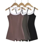 OEM women seamless body shapewear skinny fit shaping bodysuit custom slimmer bodysuit with short sleeves