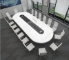 office furniture large conference modern oval meeting table long table training table
