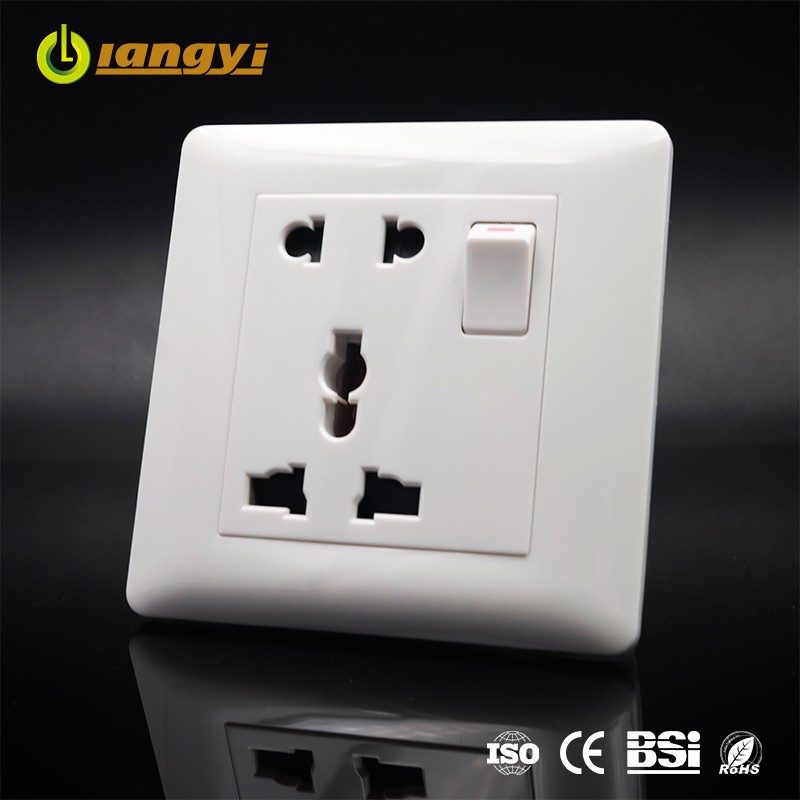 Office furniture universal socket multifunction electric socket with one-way switch