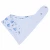Import Organic Cotton White Baby Bibs for Infant, Toddler from China
