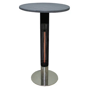 Outdoor Electric Infrared Table Patio Heater with 1.9M Cable