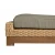 Import Outdoor furniture pinic rattan wood garden bench from China