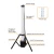 Import outdoor rechargeable led work light 100W IP65 waterproof wireless portable led light with tripod from China