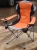 Import padded metal folding Camping chair with cup holder light weight carry bag from China
