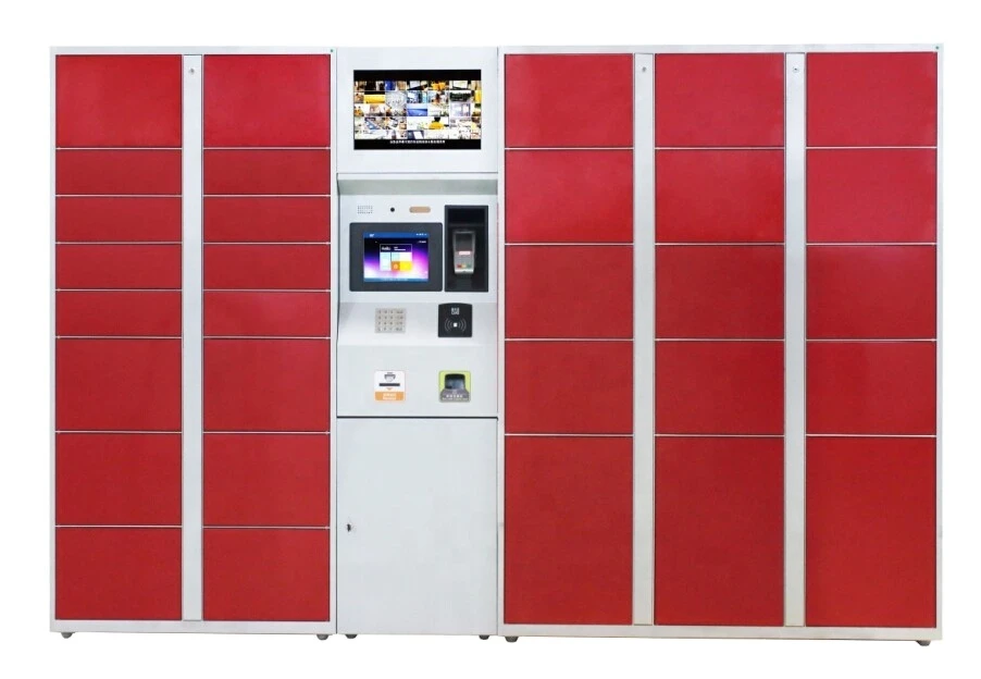 Parcel electronic smart cabinet  storage gym delivery steel lockers outdoor