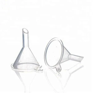 perfume make-up water make-up kit cheap plastic small funnel for cosmetic filling funnel