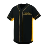 Personalized Button Down Baseball Jersey Mens Wholesale Baseball Team Jersey