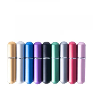 PFB013 Portable 5ml Spray Travel Bottle Lipstick Shape Custom Perfume Bottles