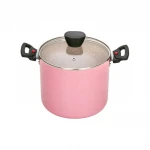 PFOA free Pressed aluminum nonstick cookware sets with induction bottom