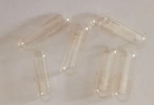Pharmaceutical use gelatin capsule shell empty