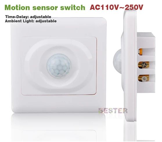 PIR Infrared Save Energy Motion Sensor Automatic Light Lamp sensor Switch