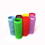 Plastic dyeing bobbin for yarn dyeing machine