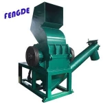 Plastic pulverizer for pe pp pvc film bag pet bottle and other waste plastic recycling machine