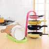 Plastic+201 Dish Tray Pan Rack Holder Pot Lid Organizer Pot Rack Holder for Kitchen Cooking