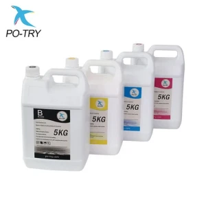 PO-TRY Factory Price Various Textile Printing Ink 5L Color Fluent Quick Drying Sublimation Ink