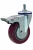 Import Polyurethane 3inch  caster  wheel with Annular Ball Bearing braked castor from China