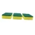 Import Polyurethane foam scrub abrasive scouring pad cleaning kitchen sponge for dish from China