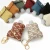 Import Portable Refillable Hand Sanitizer Bottles Leather Keychain Holder from China