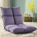 Portable Sofa Chair Bed Hot Sale High Quality Single Adjustable Folding Modern Living Room Sofa Home Furniture Fabric One Seat