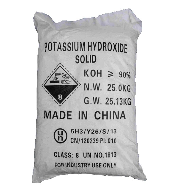 Potassium Hydroxide/Caustic Potash (KOH) in alkali