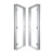 Import Powder coated aluminum extrusion profile for the window and door. from China