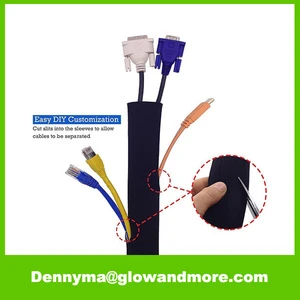 Premium Quality Flexible Neoprene Management Cable Sleeve