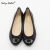Import Pretty Bowknot Pump Flat Shoes Breathable Sheepskin Comfortable Ballet Single Shoes from China