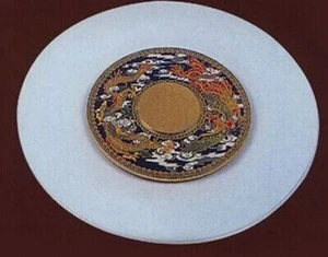 pretty glass turntable plate lazy susan turntable