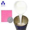 Prices Liquid RTV2 Silicone Rubber for Concrete Stamped Mold Making for Artificial Stone