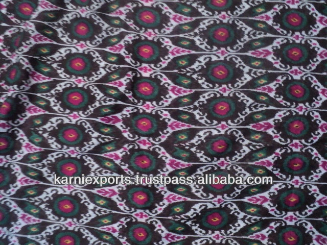printed polyspun cotton polyester mix fabrics diamond print 100 polyester thin fabrics for garments &amp; pareos scarves &amp; bags