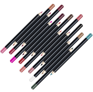 Private label Lip Liner 3 in 1 Function Eyeliner Brow Line Available 16 Color Lip Pencil Lipstick No Logo