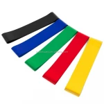 Private Label Resistance Loop Bands Leg Exercise Bands elastic fitness bands set