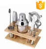 Professional 550ml Stainless Steel Cocktail Shaker Set of Bar Tools