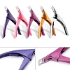 Professional manicure/pedicure acrylic false nail art tool tips nail cutter scissors stainless steel nipper nail clipper