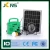 Import Professional manufacturer 10w 20w solar energy home system with LED lights from China