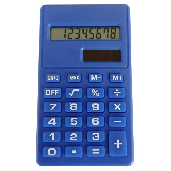 Promotional gift 8 digit electronic colorful mini pocket cheapest calculator