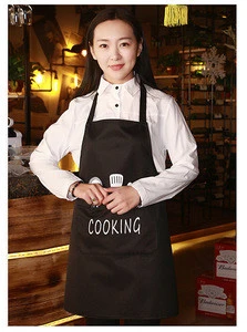 Promotional restaurant uniform apron custom print