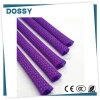 Purple PET flame retardant expandable braided sleeving cable sleeve for cable protection