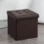 Import PVC Leather  MDF Board Strong Collapsible  Easy Cleaning Ottoman Stool Seat Storage Box Collapsible Upholstered Footrest Storage from China