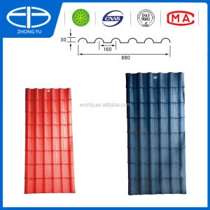 PVC plastic roofing, rain protection roofing sheet hot sale