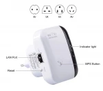QIYU Hot Sell Wifi Repeater Wireless-N 802.11 N/B/G Network Wifi Router Wifi Repeater 300Mbps Range Expander Signal Booster