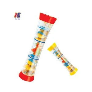 Rainstick Rattle Twirly Whirly Action Rainmaker Toy Beads Rattle Toy For Baby