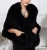 Import Real REX rabbit fur coat Fox fur collar women&#x27;s Cape shawl for women from China
