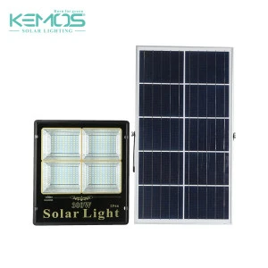 Remote Control Solar Powered 30W 60W 100W 200W 300W LED Solar Flood Light