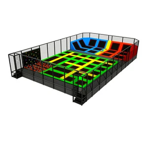 Reputed Manufacturer of Superior Quality Kids Play Area Made Trampoline Amusement Park