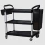 Import Restaurant Equipment plastic 3 layers hospital service cart trolleys from China